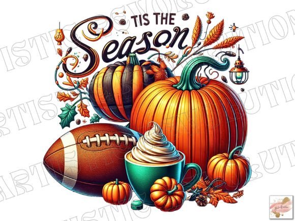 Capturing Autumn's Essence with Tis the Season PNG Graphics