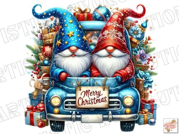 Christmas Gnome PNG: Festive Clipart for Your Holiday Designs