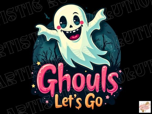 Cute Halloween Sublimation Ghost PNG: Your Creative Asset