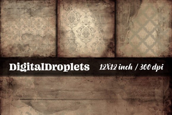 Damask Woods Vol.4: Timeless Textures for Modern Projects