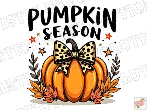 Embrace Autumn Aesthetics with Coquette Pumpkin Season Retro Fall PNG