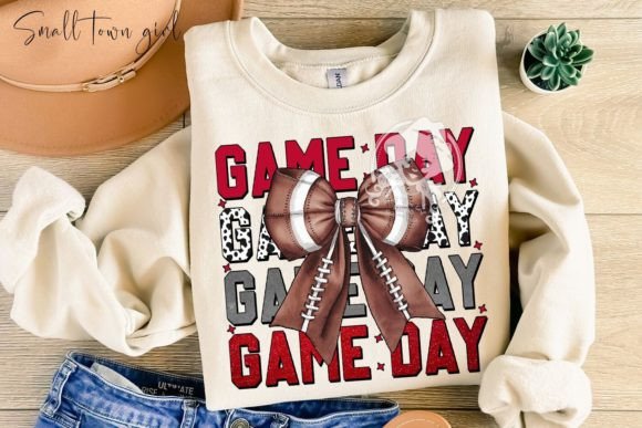 Game Day Football Bow PNG: Your Ultimate Creative Asset