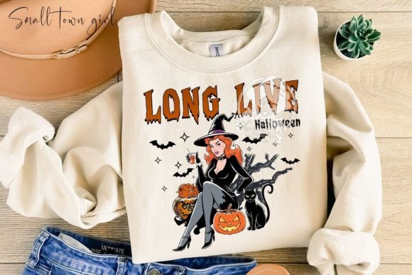 Long Live Halloween Cowgirl Witch Png: A Designer's Guide to This Bold Graphic Asset