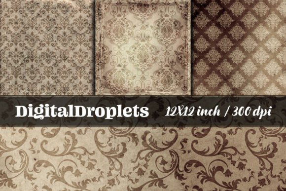 Shabby Damask Vol.1: Vintage Charm for Modern Design