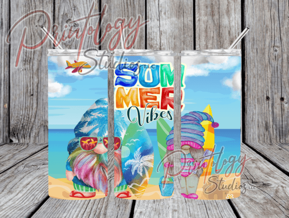 Summer Vibes Gnome: Your Go-To Design Asset for Bold Creations