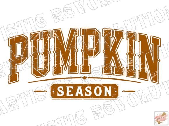 Warm Up Your Autumn Projects with Pumpkin Season Retro Design